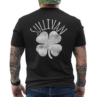 Sullivan St Patrick's Day Irish Family Last Name Matching Men's T-shirt Back Print - Monsterry UK