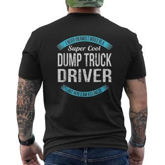 Super Cool Truck Driver Mens Back Print T-shirt | Mazezy DE
