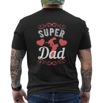 Super Dad Mens Back Print T-shirt | Mazezy DE