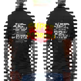 Súper Padrino Regalo Para Padrino De Bautizo Camiseta Hombre Estampado Espalda - Regaloses