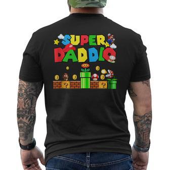 Supper Daddio For Father's Day Men's T-shirt Back Print - Monsterry UK