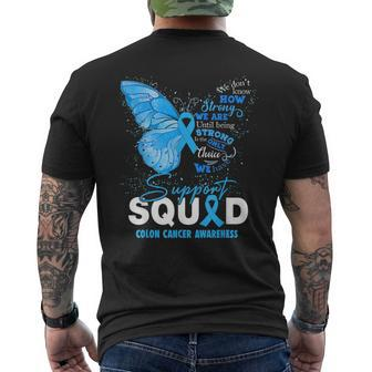 Support Aquad Butterfly Men's T-shirt Back Print | Mazezy CA