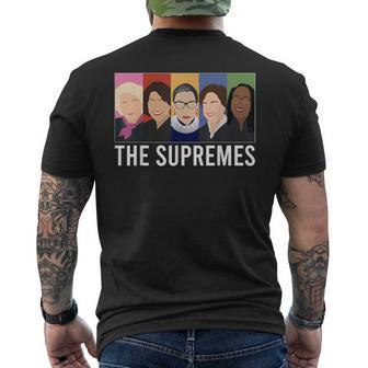 The Supremes Ketanji Brown Jackson Scotus Rbg Sotomayor Meme Men's T-shirt Back Print - Monsterry CA