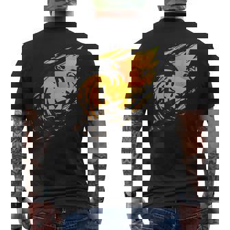 Surfer In Me Tear Ocean Surfing Beach Surf Men's T-shirt Back Print - Monsterry