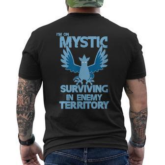 Survivor - Go Mystic Team Men's T-shirt Back Print - Monsterry AU