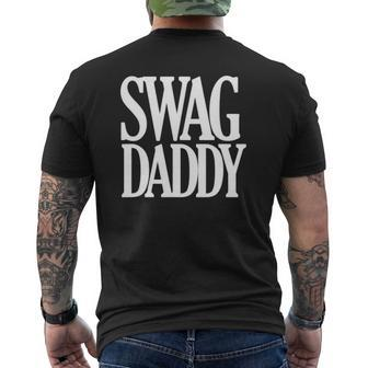 Swag Daddy Fashion Dad Mens Back Print T-shirt | Mazezy