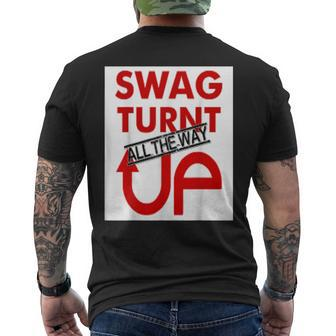 Swag Up Wear Turnt Up T Men's T-shirt Back Print - Monsterry AU
