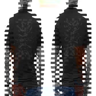 Symbol Berbère En Noir Amazigh Tamazight Originaux D'afrique T-shirt imprimé au dos - Cadeauxyz