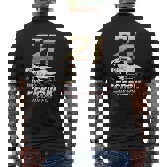 T-shirt imprimé au dos David Pearson Silver Fox Voiture de Course 21 - Cadeauxyz