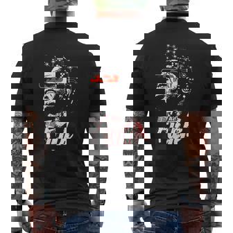 T-shirt imprimé au dos Feel The Funk, Portrait Stylisé et Musique Funk - Cadeauxyz