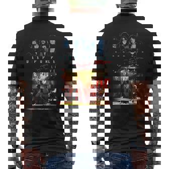 T-shirt imprimé au dos imprimé au dos Deep Purple Perfect Strangers Live, Merch Musique Rock - Cadeauxyz