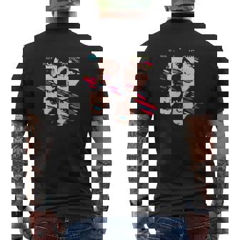 T-shirt imprimé au dos imprimé au dos Kiss Asylum Rock des Années 80, Tee Graphique Musique - Cadeauxyz