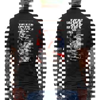 T-shirt imprimé au dos imprimé au dos Wayne Rainey MotoGP, Pilote Yamaha en Action - Cadeauxyz