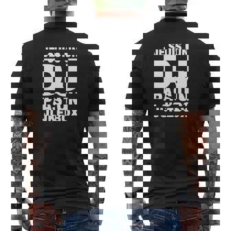 T-shirt imprimé au dos Je Suis Un DJ Motif Musical Homme, Tee Original Pour DJ - Cadeauxyz