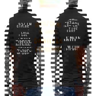 T-shirt imprimé au dos Restez Calme Danielle S'en Occupe, Idée Originale - Cadeauxyz
