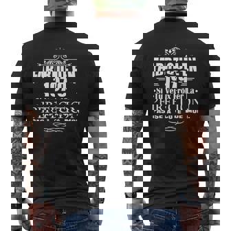 T-shirt imprimé au dos Rétro Fabriqué en 1979 Design Vintage Unique - Cadeauxyz