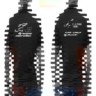 T-shirt imprimé au dos Rossi VR46 Yamaha Moto GP, Tenue Racing Alpinestars - Cadeauxyz