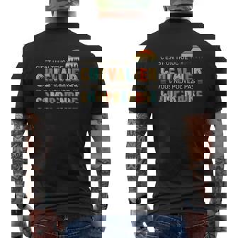 T-shirt imprimé au dos Truc de Chevalier, Impression Ludique pour Amateurs - Cadeauxyz