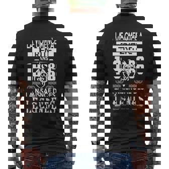 T-shirt imprimé au dos Vintage Légendes Nées en 1986, Design Rétro - Cadeauxyz