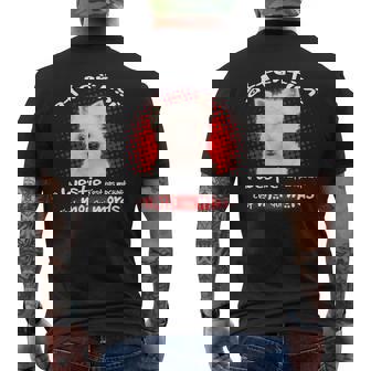 T-shirt imprimé au dos Westie Graphique pour Amoureux des Chiens, Mode Canine Chic - Cadeauxyz