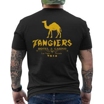 Tangiers Hotel Casino Retro Vintage Las Vegas Men's T-shirt Back Print - Monsterry UK