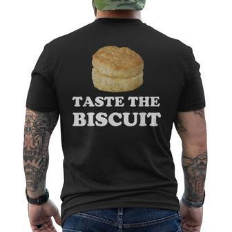Taste The Biscuit Men's T-shirt Back Print - Monsterry AU