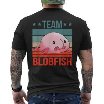 Team Blobfisch Deep Sea Fish Blobfish T-Shirt mit Rückendruck - Geschenkecke