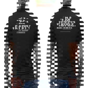 Team Heatherly Proud Family Surname Last Name Men's T-shirt Back Print | Seseable CA