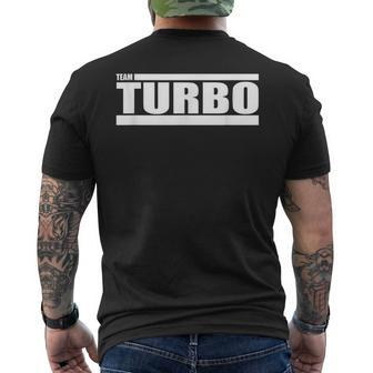Team Turbo Challenge Men's T-shirt Back Print - Monsterry UK
