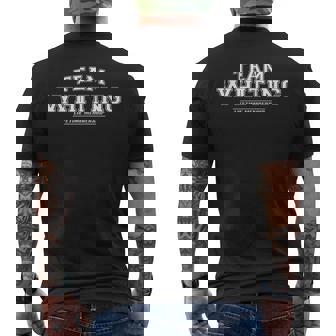 Team Whiting Proud Family Surname Last Name Men's T-shirt Back Print - Seseable