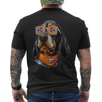 Tennessee Dog Sport Lovers Tennessee Coonhound Fan Men's T-shirt Back Print - Monsterry UK