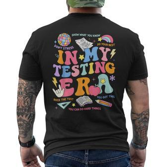 In My Testing Era Staar Test Day You Got This Motivational Men's T-shirt Back Print | Mazezy AU