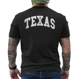 Texas Throwback Classic Men's T-shirt Back Print | Mazezy AU