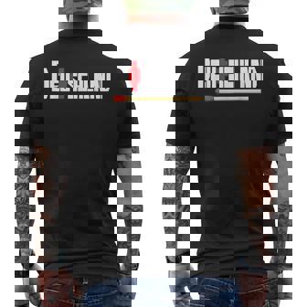 Texto Manche Führen Manche Folgen Lustiges Camiseta Hombre Estampado Espalda - Regaloses