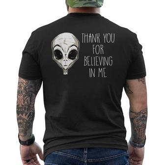 Thank You For Believing In Me - Men's T-shirt Back Print - Monsterry DE