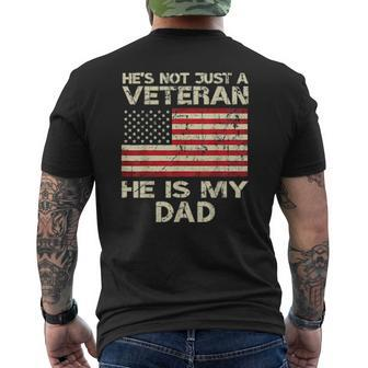 Thank You For Your Services Patriotic Veterans Day Mens Back Print T-shirt | Mazezy
