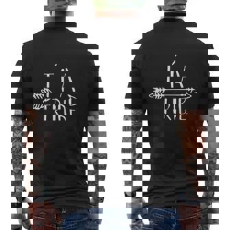 Tia Tribe Cute Auntie Spanish Love Mens Back Print T-shirt - Thegiftio