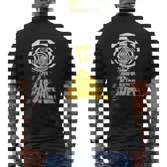Time Tunnel Mens Back Print T-shirt - Thegiftio