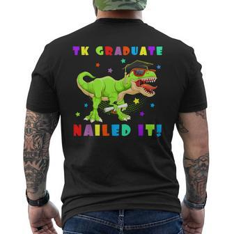 Tk Graduate Nailed It Tk Graduation Transitional Kinder Grad Men's T-shirt Back Print - Seseable