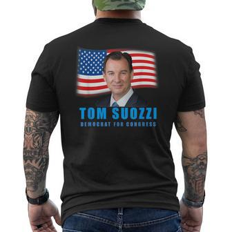 Tom Suozzi For Congress Men's T-shirt Back Print - Monsterry UK