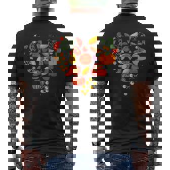 Tomatenliebe Hobby Gardener Gardener Garden Tomato T-Shirt mit Rückendruck - Seseable