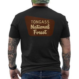 Tongass National Forest Alaska Ak Souvenir Men's T-shirt Back Print - Monsterry UK