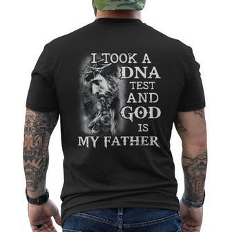 I Took A Dna Test And God Is My Father Jesus Christian Men's T-shirt Back Print - Monsterry UK