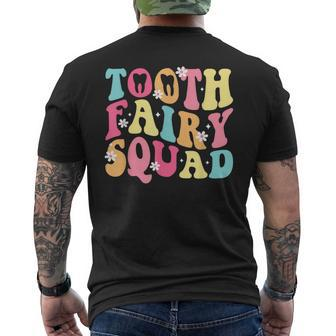 Tooth Fairy Squad Dentist Men's T-shirt Back Print - Monsterry