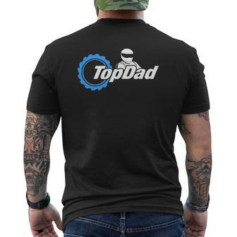 Top Dad Essential Mens Back Print T-shirt | Mazezy
