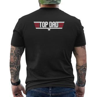 Top Dad Mens Back Print T-shirt | Mazezy