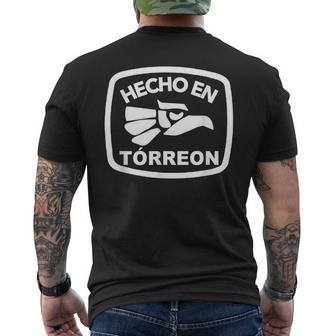 Torreon Roots Mexico Mexican Hecho En Torreón Mexican Men's T-shirt Back Print - Monsterry UK