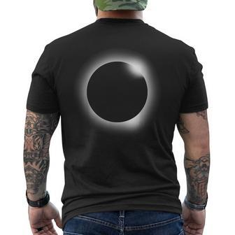 Total Eclipse Nerdy Science Lunar Solar Stem Men's T-shirt Back Print - Monsterry DE