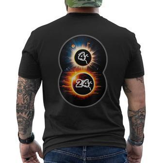 Total Solar Eclipse 2024 America Totality Spring 40824 Men's T-shirt Back Print - Monsterry UK