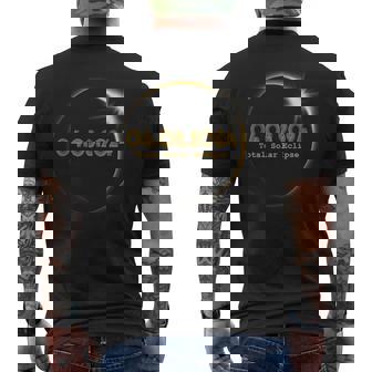 Total Solar Eclipse 2024 Total Eclipse April 04 2024 Men's T-shirt Back Print - Thegiftio